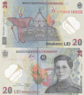 ROMANIA ROUMANIE 20 LEI 2021 , BILLETS UNC - Roumanie