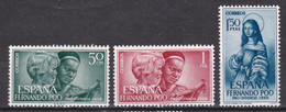 FERNANDO POO 1966 - Serie Completa Nueva Sin Fijasellos Edifil Nº 248/250 - MNH - - Fernando Po