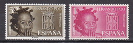 FERNANDO POO 1963 - Serie Completa Nueva Sin Fijasellos Edifil Nº 218/219 - MNH - - Fernando Po