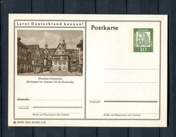 Bundesrepublik Deutschland  / 1962 / Bildpostkarte Bild "KUENZELSAU (Hohenlohe)" ** / € 1.00 (D606) - Cartes Postales Illustrées - Neuves