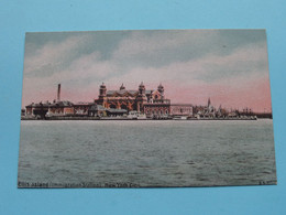 ELLIS Island (Immigration Station), New York ( Edit. Publi Card ELIXIR D'ANVERS Liqueur / Balsam ) 19?? ( See Scans ) ! - Ellis Island