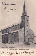 CPA PATURAGES L'Eglise Saint-Michel - Colfontaine
