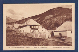 CPA [04] Alpes De Haute Provence > Saint Paul Sur Ubaye écrite - Autres & Non Classés