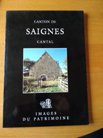 Canton De Saignes Cantal Images Du Patrimoine M. Brunet L Sauzade I.Védrine M . Durin Tercelin - Auvergne