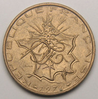 10 Francs Mathieu,1976, Tranche A, Cupro-nickel - V° République - 10 Francs