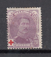 B1	90	Belgie Mi Nr 109 * - 1914-1915 Croix-Rouge