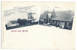 Gruss Aus Brede Lyngby-Taarbæk Mühle Windmill - Danemark