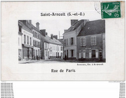 SAINT ARNOULT EN YVELINES RUE DE PARIS 1908 TBE - St. Arnoult En Yvelines