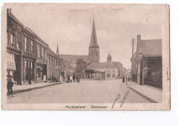 Netherlands - Zevenaar - Marktstraat - Church - Street View - 1920s - LRV - Zevenaar