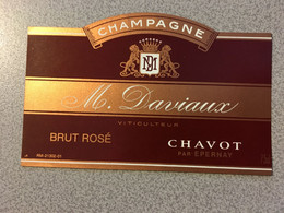 Etiquette Champagne N°255 - Champagne