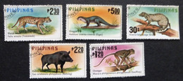 Selection Of Used/Cancelled Stamps From Philippines Wild Animals. No DC-373 - Usati