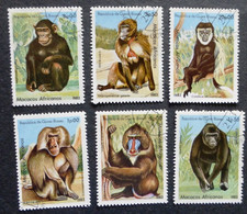 Selection Of Used/Cancelled Stamps From Guinne Bissau Wild Animals. No DC-376 - Usati