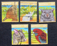 Selection Of Used/Cancelled Stamps From Australia Wild Animals. No DC-375 - Oblitérés