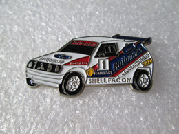 PIN'S   MITSIBISHI PAJERO  PARIS DAKAR ROTHMANS - Mitsubishi