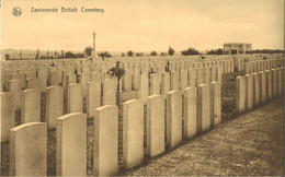Prentbriefkaart Zandvoorde: British Military Cemetery - Zonnebeke