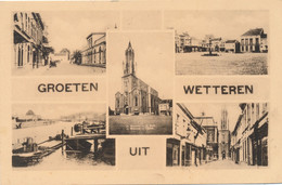 GROETEN UIT  WETTEREN       2 SCANS - Wetteren