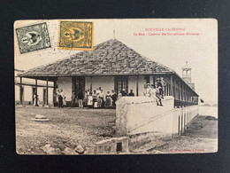 CP ILE NOU CASERNE TP 4 + 1 OBL.11 DEC 11 NOUMEA Pour Joseph DUBOCAGE 11e Regt Infie Coloniale SAIGON COCHINCHINE - Lettres & Documents