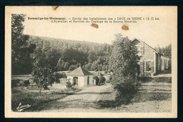 CPA - Carte Postale - Belgique - Burmontige Lez Werbomont - Entrée Des Installations Des "EAUX De HARRE"  (CP20559) - Ferrieres