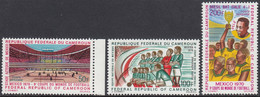 Cameroon 1970 - Airmail: Football World Cup, Pelé - Mi 622-624 ** MNH - 1970 – Mexico