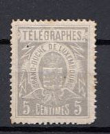 B1	51	Luxemburg Telegrafen Mi Nr 5 * (€ 110 *) - Telegraph