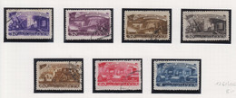 Sowjet-Unie Jaar 1948 Michel-nr 1261/1267 Gestempeld - Altri & Non Classificati