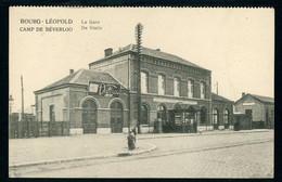 CPA - Carte Postale - Belgique - Bourg-Léopold - La Gare (CP20571) - Leopoldsburg