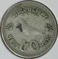 Bangladesh - 50 Poisha, 1973, KM# 4, RARE! - Bangladesch