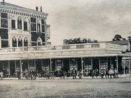 TREVISO - PALAZZINA E CAFFE' PASSUELLO - VIAGGIATA ALL'ESTERO NEL 1901 -  AA638 - Treviso