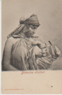 YB / Tunisie. Phot. GARRIGUES N° 179 (Légende Caractères Penchés En Gras) BEDOUINE (au Sein Nu) Allaitant - Tunisie