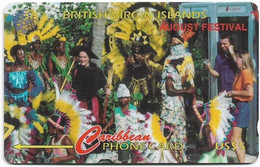 British Virgin Islands - C&W (GPT) - August Festival, 143CBVG, 1997, 10.000ex, Used - Virgin Islands