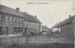 Mametz Route De Therourouanne Carte En Bon état - Other Municipalities