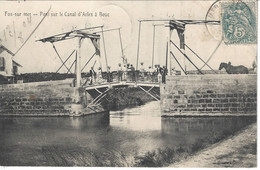 CPA13- FOS SUR MER- Pont Sur Le Canal D'Arles à Bouc - Other Municipalities