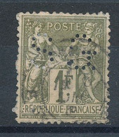 72 Type Sage  Perforé SG - Used Stamps