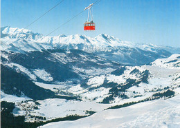 LENZERHEIDE - Luftseilbahn Rothorn - Blick Auf Parpan, Churwalden Und Calanda - Churwalden