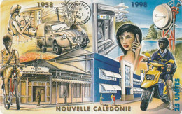 NUEVA CALEDONIA. NC-059. 40ème Anniversaire OPT. 1998-09. (013) - Nouvelle-Calédonie