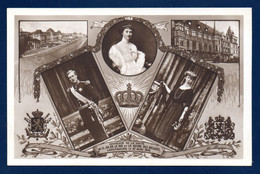 Luxembourg. Souvenir De La Visite Du Roi Albert Et De La Reine Elisabeth Le 27.04.1914. Grande Duchesse Marie-Adelaide - Royal Families