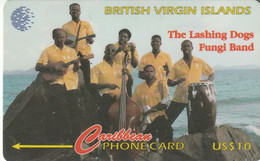 ISLAS VIRGENES BRITANICAS. BVI Cultural Heritage - The Lashing Dogs (Spanish) 1997. 10000 Ex. 171CBVB. (885) - Maagdeneilanden