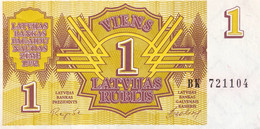 Latvia 1 Rublis, P-35 (1992) - UNC - Latvia