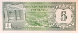 Aruba 5 Florin, P-1 (1.1.1986) - UNC - Aruba (1986-...)