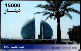 IRAQ 1997 PHONECARD  ARCHITECTURE USED VF!! - Irak