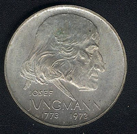 Tschechoslowakei, 50 Korun 1973, Jungmann, Silber, UNC - Czechoslovakia