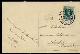 Carte-vue ( Machelen Gemeenteschool) Obl. TOURNAI - GAND 18/12/1924 (Houyoux) - Ambulante Stempels