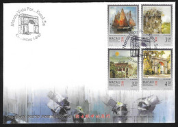 Macau Macao Chine FDC 1997 - Macau Visto Por Kwok Se - Paintings Of Macao By Kwok Se - MNH/Neuf - FDC