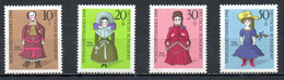 ALLEMAGNE. N°436-9 De 1968. Poupées De Nuremberg. - Dolls