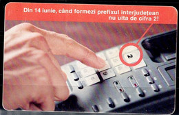 ROMANIA 2002 PHONECARD TELEPHONES USED VF!! - Telefoni