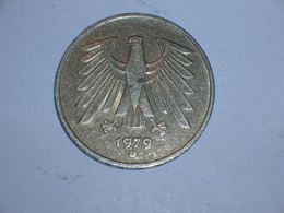 ALEMANIA. 5 MARCOS 1979 D (7960) - 5 Mark