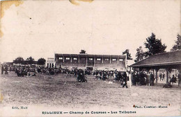 Cpa RILLIEUX 69 Champ De Courses - Les Tribunes - Rillieux La Pape