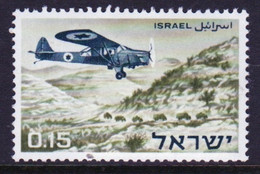 Israel 1967 Single 15a Stamp From The Independence Day Set Showing Plane In Unmounted Mint - Ungebraucht (ohne Tabs)