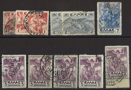 GRECIA 1935 - Posta Aerea Selezione Di Usati - Used Stamps