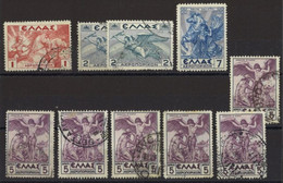 GRECIA 1935 - Posta Aerea Selezione Di Usati - Used Stamps